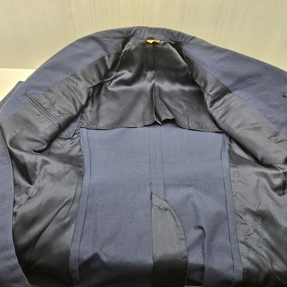 Vintage US Air Force Dress Uniform Jacket 42L Sergeant Master Missleman Rank - Picture 7 of 11